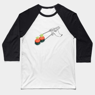 Kawaii Sushi rolls Baseball T-Shirt